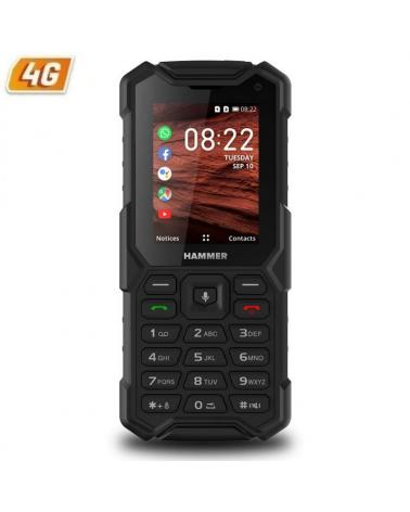 Teléfono Móvil Ruggerizado Hammer 5 Smart/ Negro - Imagen 1