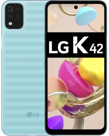 Smartphone LG K42 3GB/ 64GB/ 6.6'/ Azul - Imagen 1