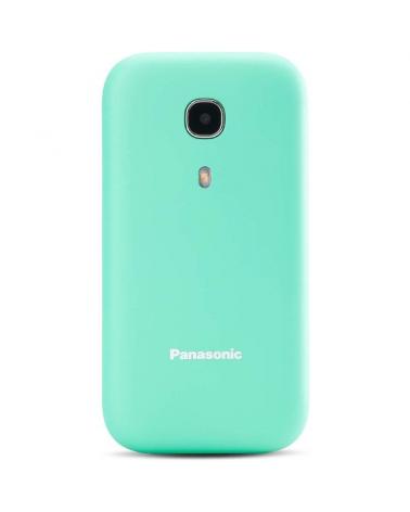 Teléfono Móvil Panasonic KX-TU400EXC para Personas Mayores/ Turquesa - Imagen 1
