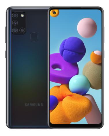 Smartphone Samsung Galaxy A21S 3GB/ 32GB/ 6.5'/ Negro - Imagen 1