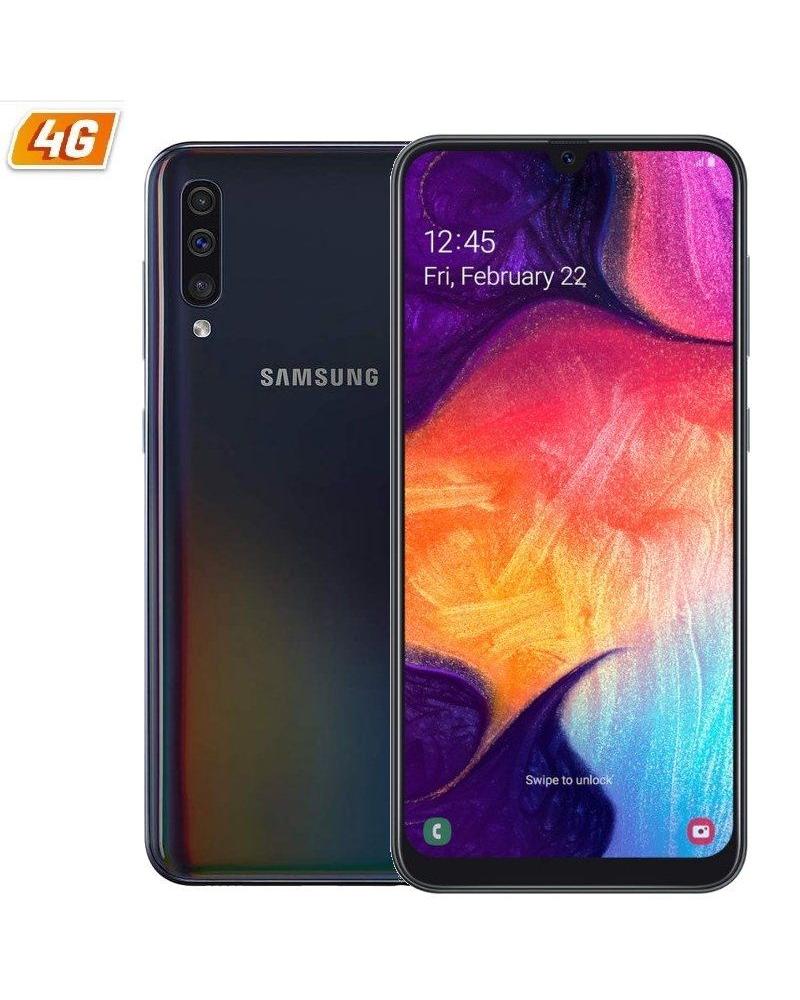 Smartphone Samsung Galaxy A50 4GB/ 128GB/ 6.4'/ Negro - Imagen 1