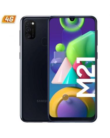 Smartphone Samsung Galaxy M21 4GB/ 64GB/ 6.4'/ Negro - Imagen 1