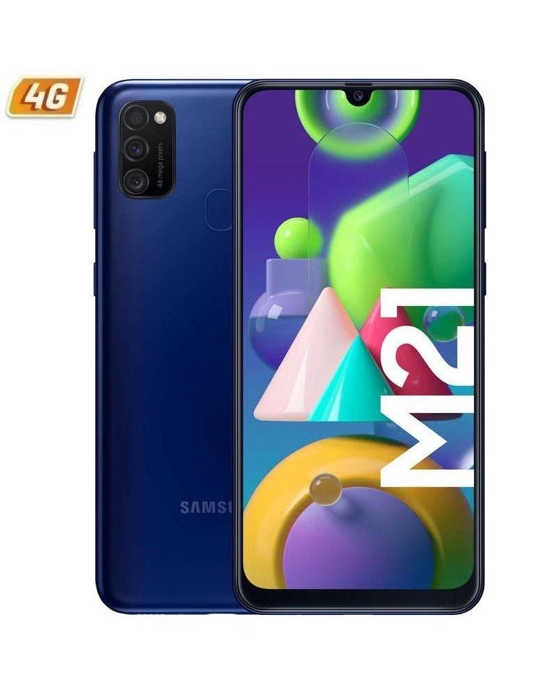 Smartphone Samsung Galaxy M21 4GB/ 64GB/ 6.4'/ Azul - Imagen 1