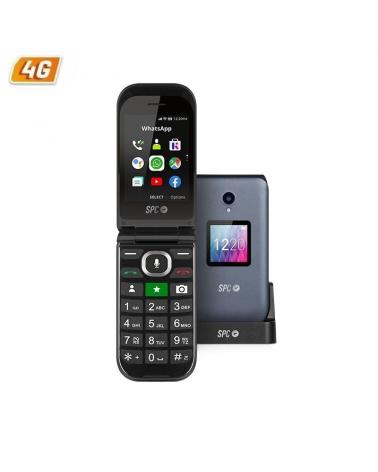 Teléfono Móvil SPC Jasper para Personas Mayores/ Negro - Imagen 1