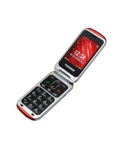 Teléfono Móvil Telefunken TM 240 Cosi para Personas Mayores/ Rojo - Imagen 1