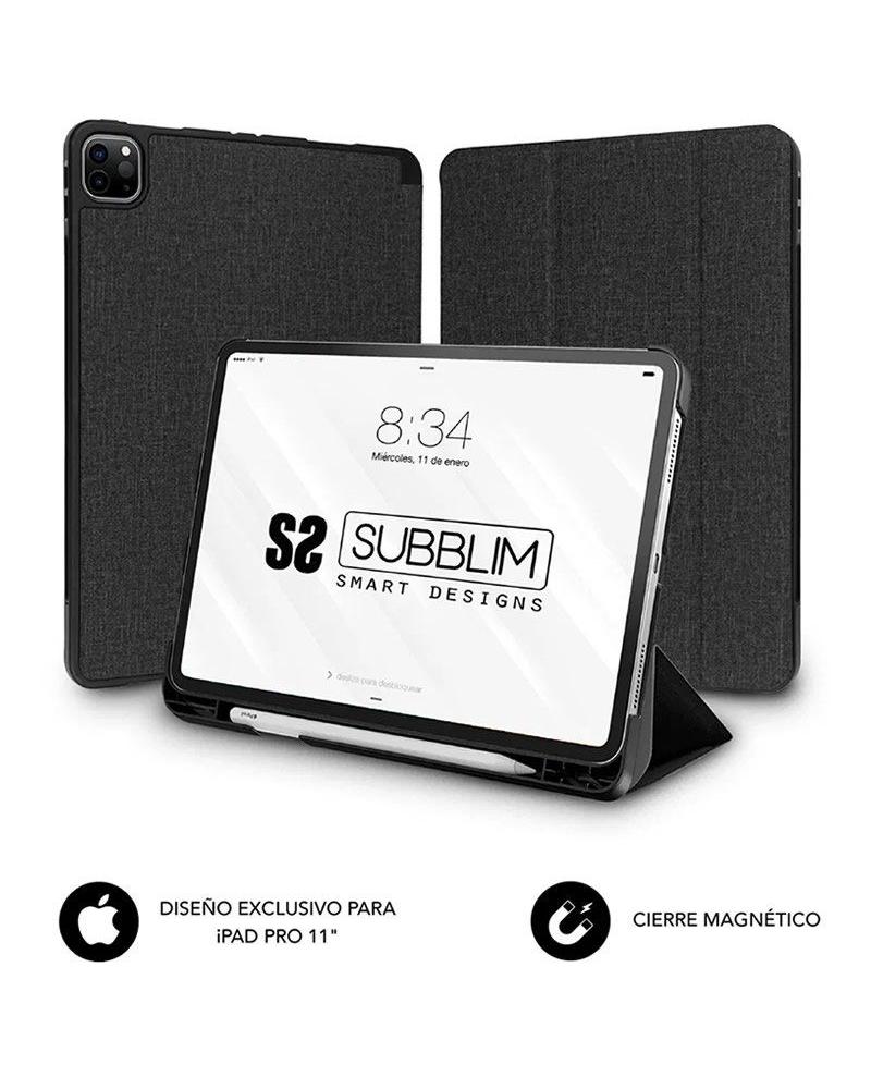 Funda Subblim Shock Case para Tablet iPad 11' 2020/ Negra - Imagen 1