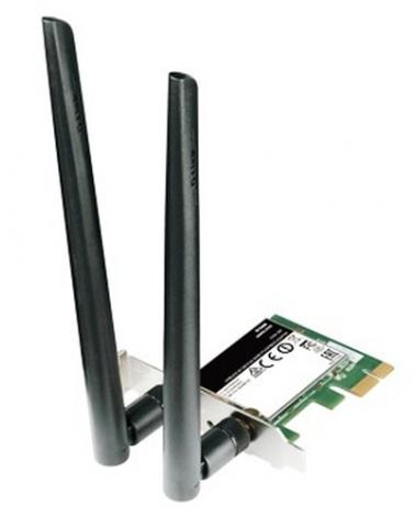 Tarjeta de Red Inalámbrica-PCI Express D-Link DWA-582 AC1200/ 300/ 867MBs/ 2.4/5GHZ - Imagen 1