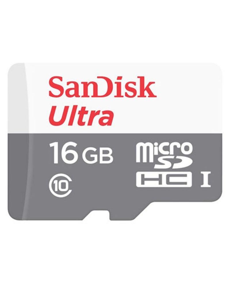Tarjeta de Memoria SanDisk Ultra Android 16GB microSD HC/ Clase 10/ 80MBs - Imagen 1