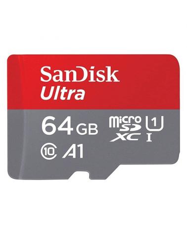 Tarjeta de Memoria SanDisk Ultra 64GB microSD XC I/ Clase 10/ 120MBs - Imagen 1
