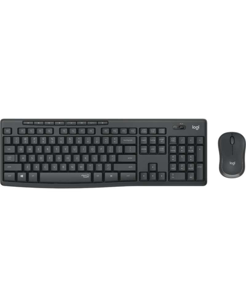 Teclado y Ratón Inalámbrico Logitech Silent Touch MK295/ Grafito - Imagen 1