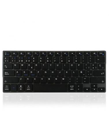 Teclado Compacto Inalámbrico por Bluetooth Subblim Advance Compact/ Gris - Imagen 1