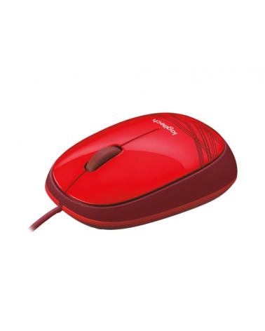 Ratón Logitech M105/ Hasta 1000 DPI/ Rojo - Imagen 1