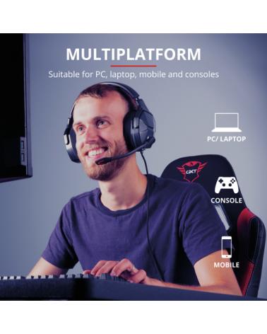 Auriculares Gaming con Micrófono Trust Gaming GXT 4371 Ward/ Jack 3.5 - Imagen 4