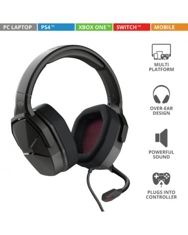 Auriculares Gaming con Micrófono Trust Gaming GXT 4371 Ward/ Jack 3.5 - Imagen 7