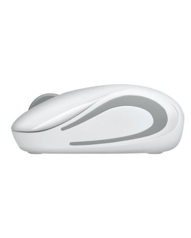 Ratón Mini Inalámbrico Logitech M187/ Hasta 1000 DPI/ Blanco - Imagen 4