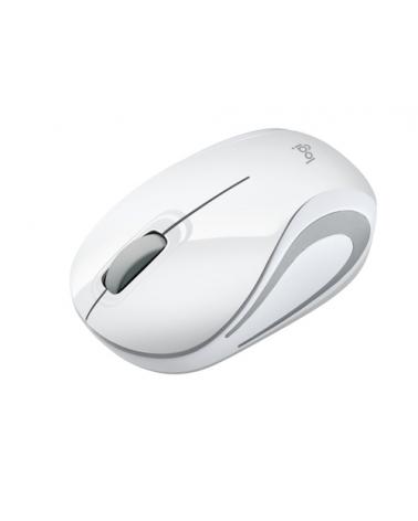 Ratón Mini Inalámbrico Logitech M187/ Hasta 1000 DPI/ Blanco - Imagen 6