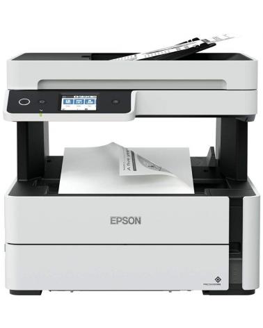 Multifunción Recargable Monocromo Epson Ecotank ET-M3140 Fax/ Dúplex/ Blanca - Imagen 1