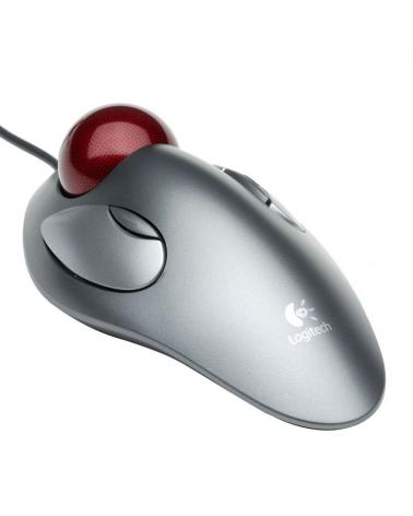 Ratón Trackball Logitech Trackman Marble Seguibola/ Hasta 800 DPI/ Gris - Imagen 1