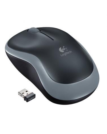 Ratón Inalámbrico Logitech M185/ Hasta 1000 DPI/ Gris - Imagen 1