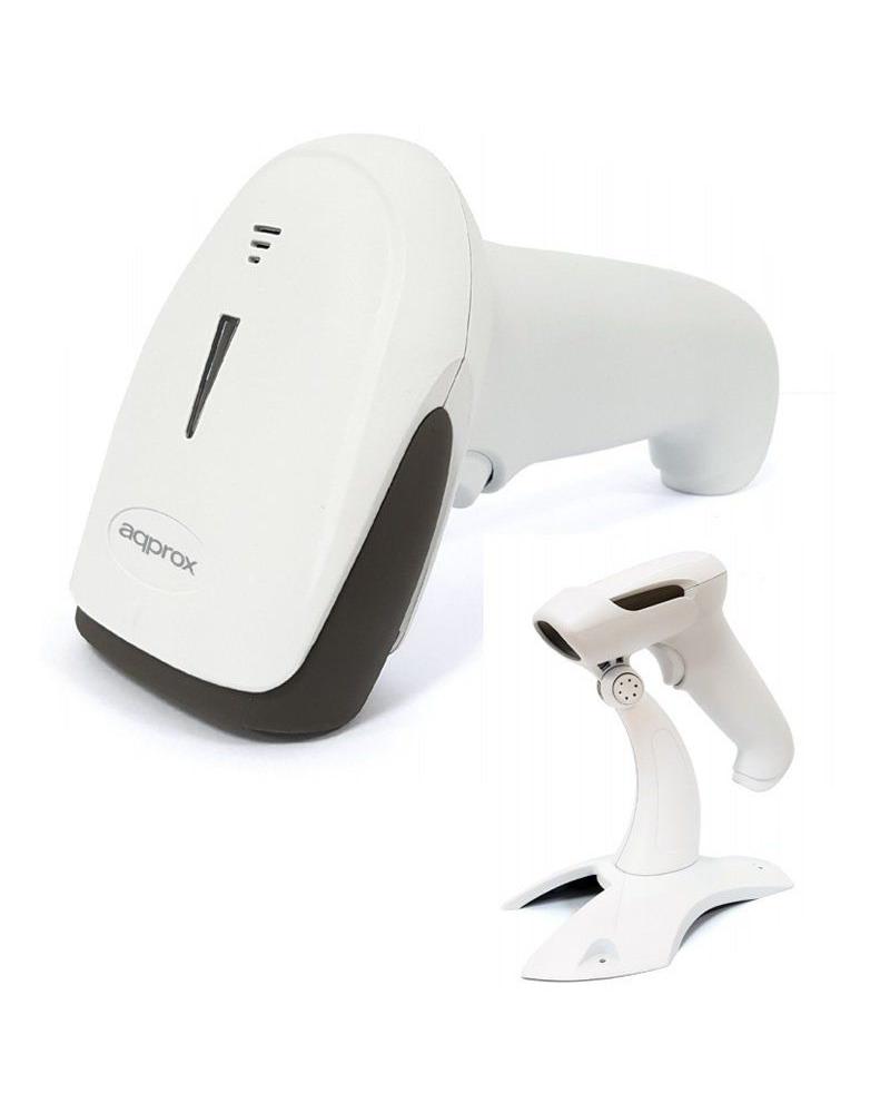 Lector de Código de Barras 1D Approx appLS04WH/ USB - Imagen 1