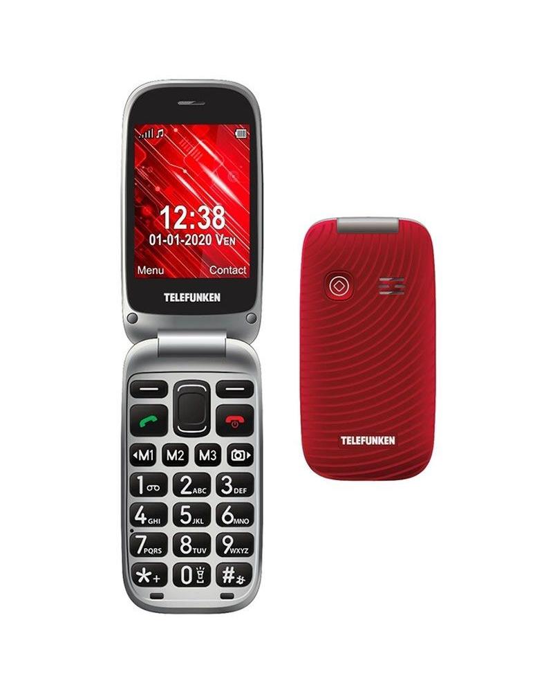 Teléfono Móvil Telefunken S560/ Rojo - Imagen 1