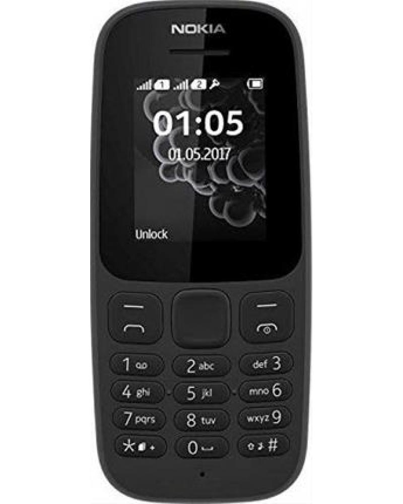 NOKIA 105 (2019) DUAL-SIM BLACK EU· INGLES - Imagen 1