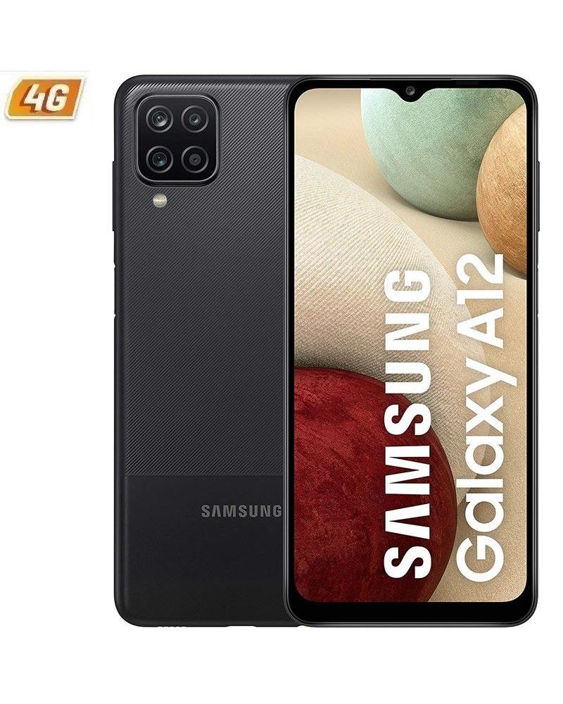 Smartphone Samsung Galaxy A12 4GB/ 128GB/ 6.5'/ Negro - Imagen 1