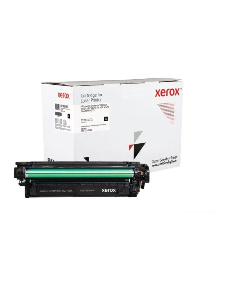 Tóner Xerox 006R03683 compatible con HP CE400A/ 5500 páginas/ Negro - Imagen 1
