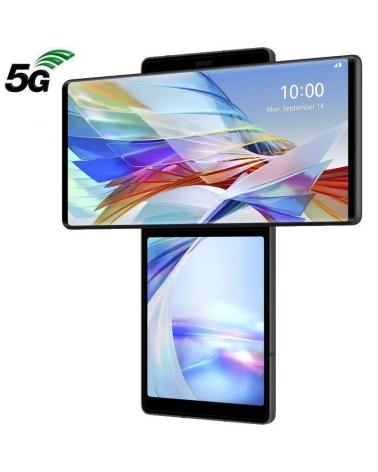 Smartphone LG Wing 8GB/ 128GB/ 6.8'+3.9'/ 5G/ Gris - Imagen 1