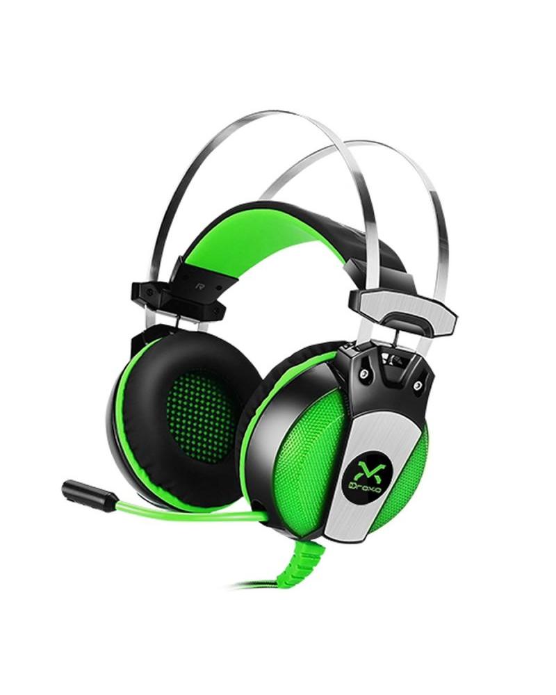 Auriculares Gaming con Micrófono Droxio Hadlok/ Verde - Imagen 1