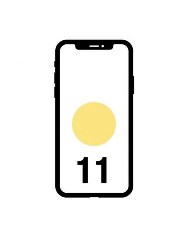 Smartphone Apple iPhone 11 64GB/ 6.1'/ Amarillo - Imagen 1
