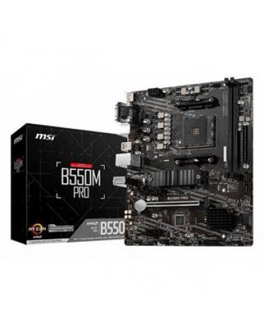 PLACA AM4 MSI B550M PRO - Imagen 1