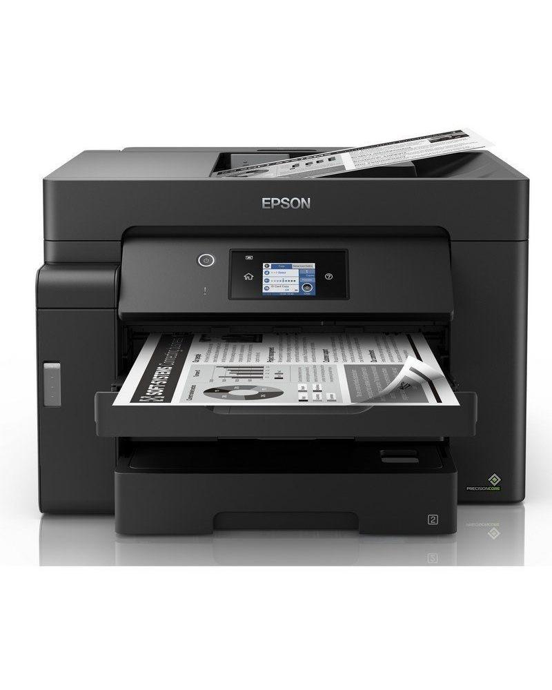 Multifunción A3+ Recargable Monocromo Epson Ecotank ET-M16600 WiFi/ Dúplex/ Negra - Imagen 1