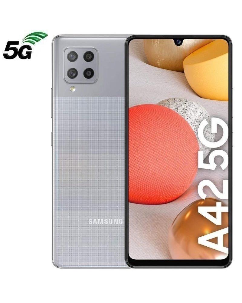 Smartphone Samsung Galaxy A42 4GB/ 128GB/ 5G/ 6.6'/ Gris - Imagen 1