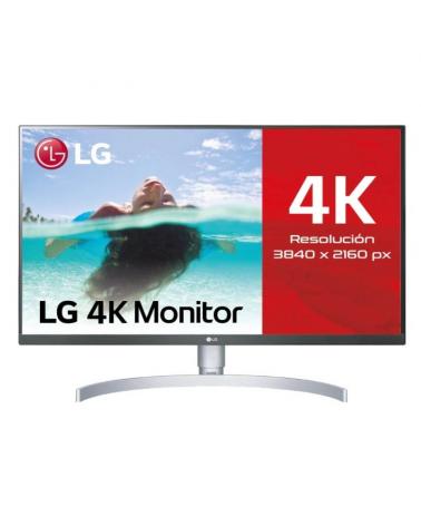 Monitor Profesional LG 27UL850-W 27'/ 4K/ Multimedia/ Plata - Imagen 1