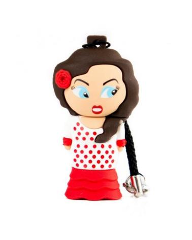 Pendrive 32GB Tech One Tech Sevillita Color Especial USB 2.0 - Imagen 1