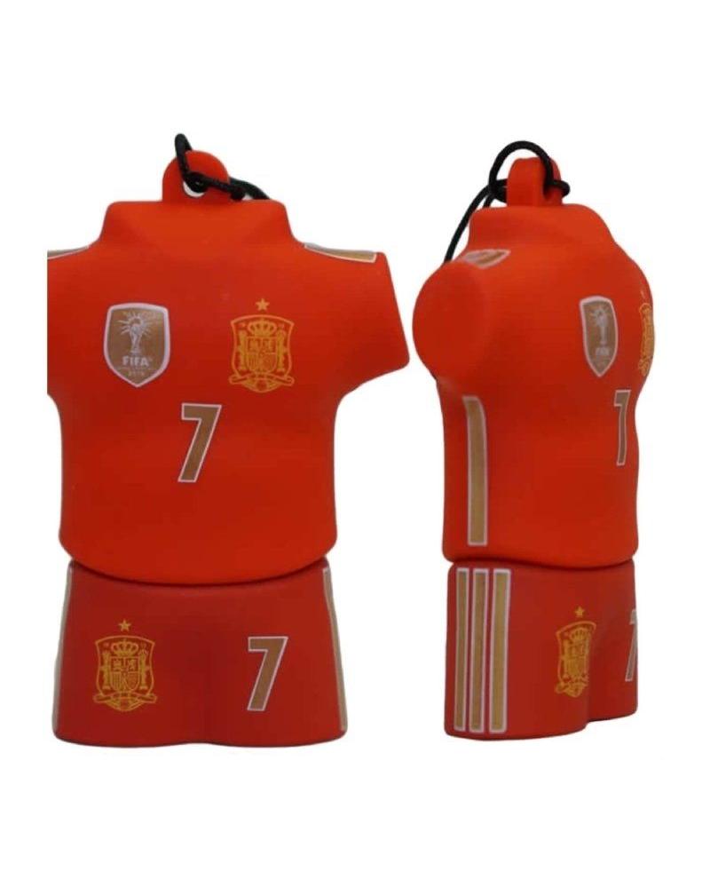 Pendrive 32GB Tech One Tech Equipación Fútbol Selección España Mundial Brasil USB 2.0 - Imagen 1