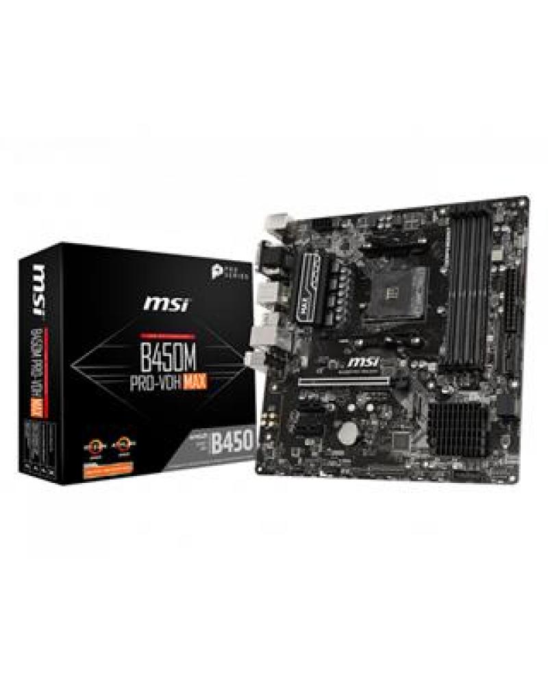 PLACA AM4 MSI B450M PRO-VDH MAX - Imagen 1